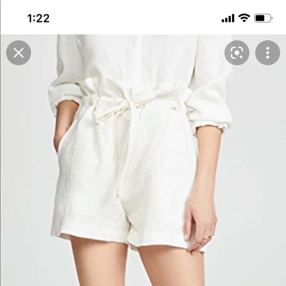 Nili Lotan - Mora Shorts in the color Natural